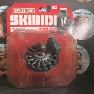 Skibidi Series One Toy Figure - Black & Gray